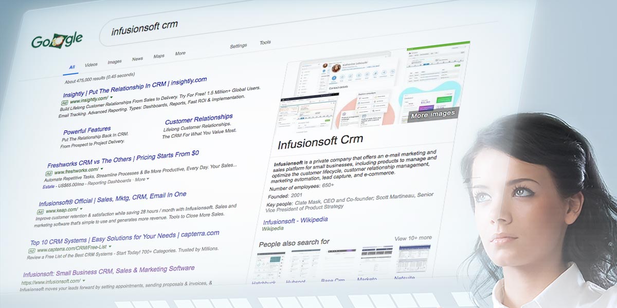 Search Results Example for search term Infusionsoft CRM